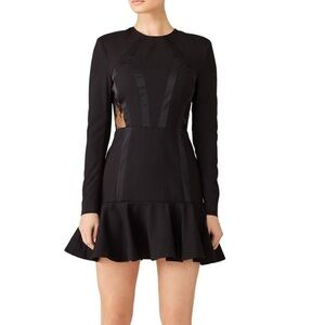 EUC Fame & Partners Dress with lace and ribbon details. So sexy and yet classy